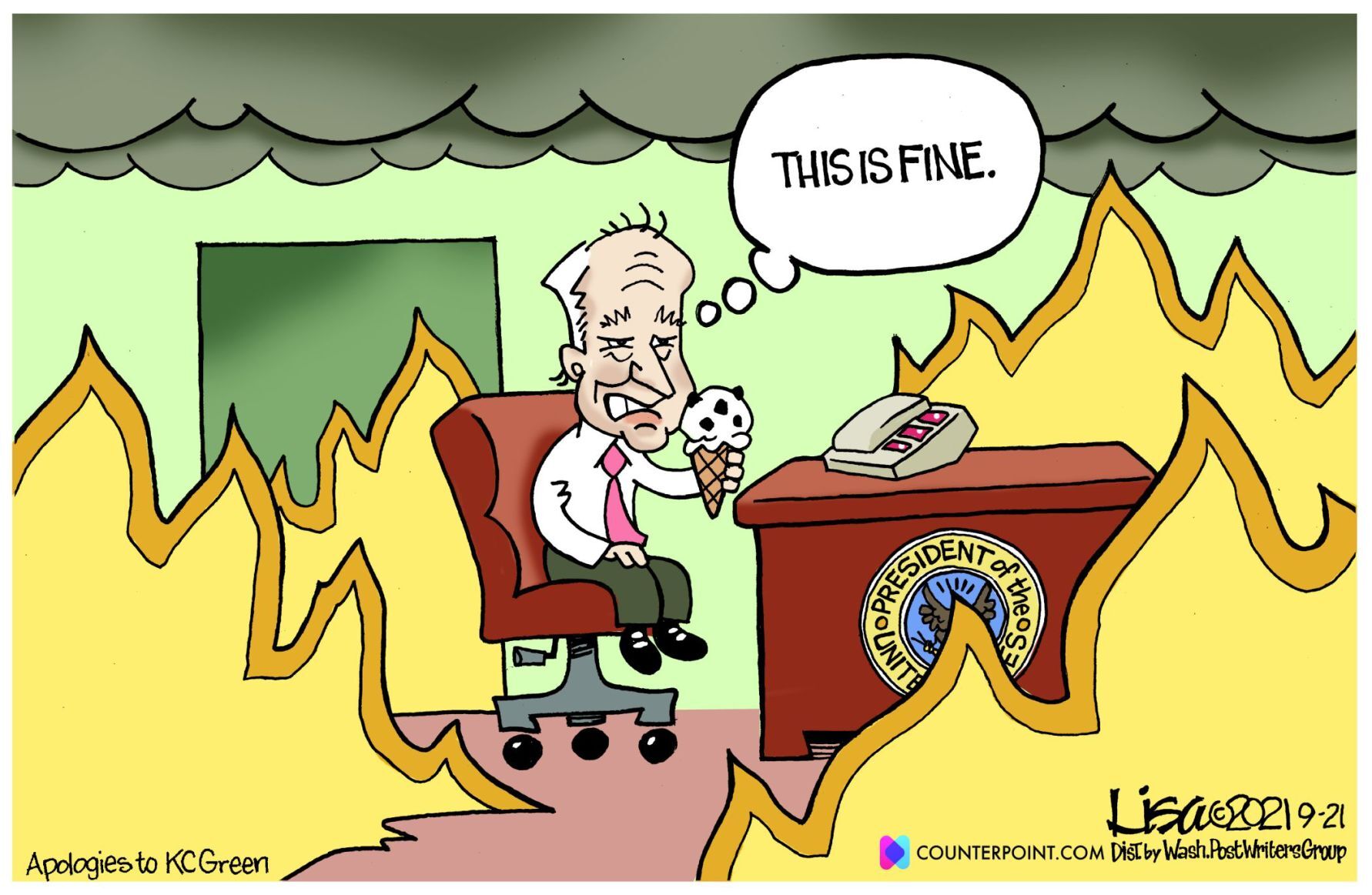 Lisa Benson cartoon
